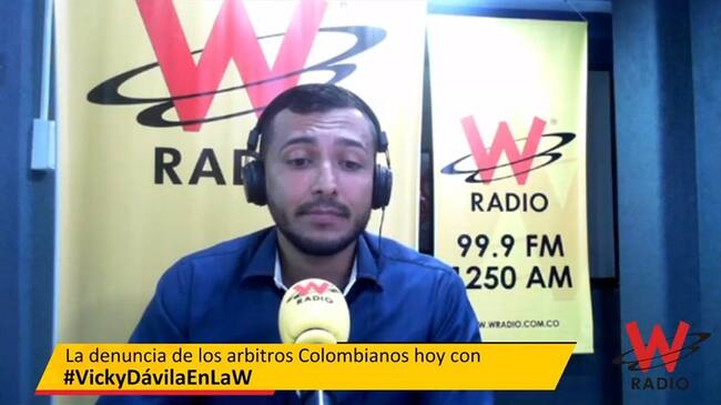 Julian Mejía, arbitro que denuncia intento de abuso sexual en su contra. Foto: La WCon Vicky Dávila