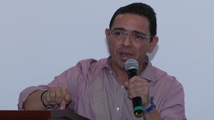Rafael Martínez, alcalde de Santa Marta. Foto: Colprensa