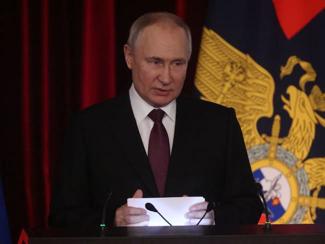 Vladimir Putin, presidente de Rusia. Foto: Getty Images.