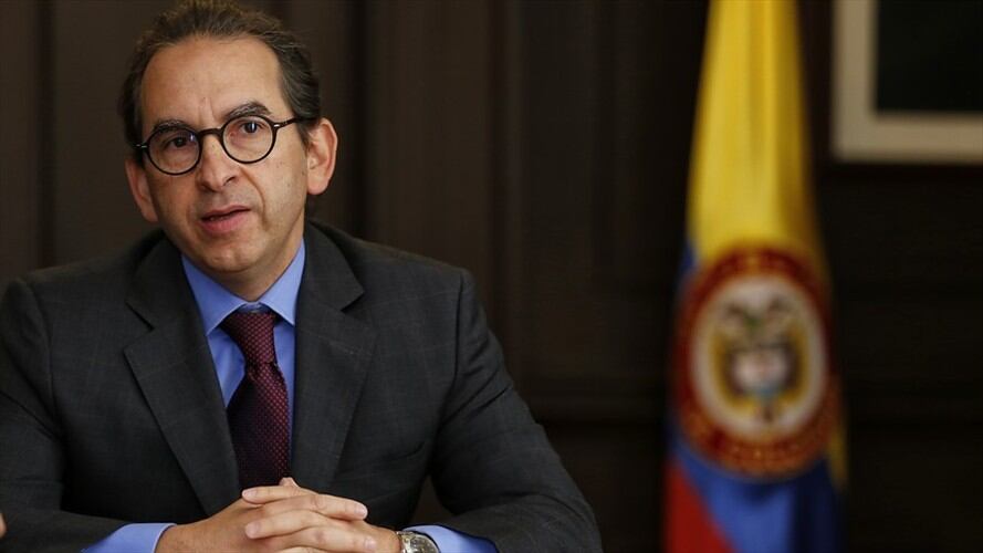 El ministro de Agricultura, Andrés Valencia. Foto: Colprensa