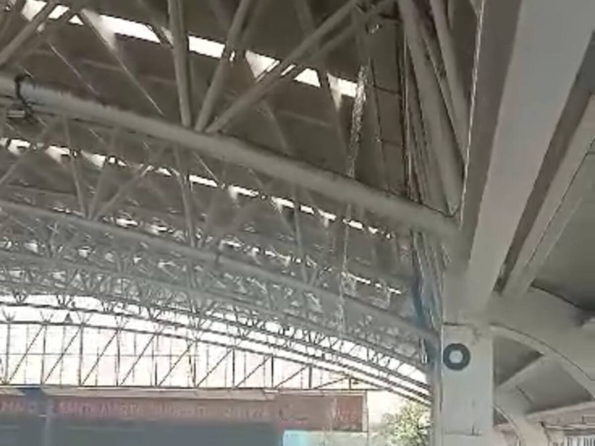 Fuertes lluvias afectaron el Coliseo Mayor en Santa Marta