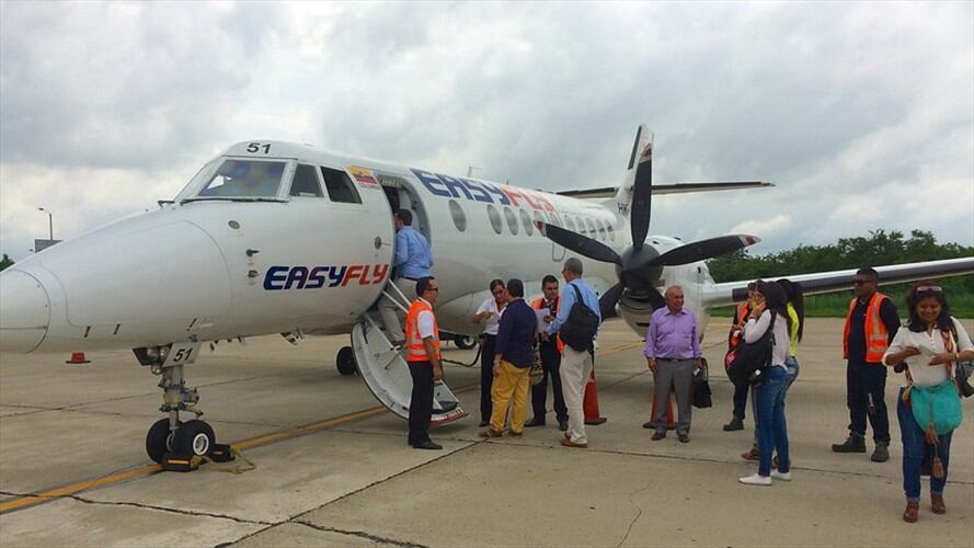 Según la autoridad aeronáutica del país, los 38 pasajeros y cuatro tripulantes que iban a bordo del avión, abandonaron el mismo por sus propios medios/ Imagen de referencia. Foto: Colprensa