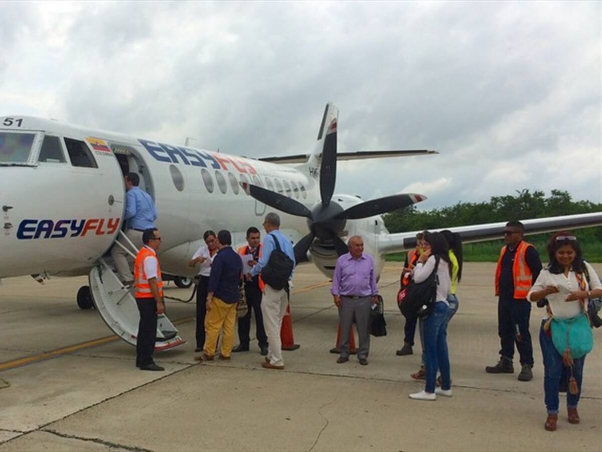 Vuelo de EasyFly presentó alerta tras despegar del aeropuerto El Dorado