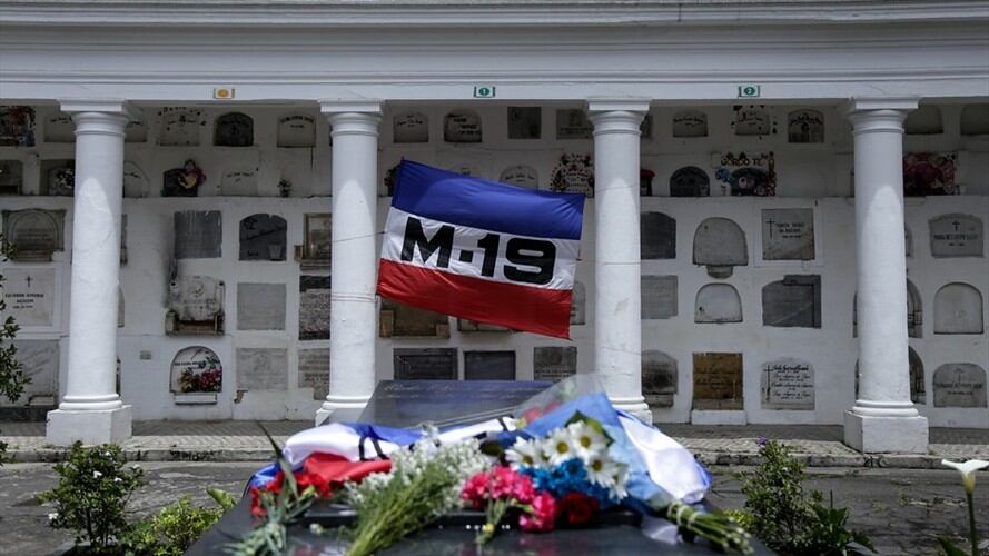 El monumento al M-19 estaría listo a finales del 2021. Foto: Colprensa / DIEGO PINEDA