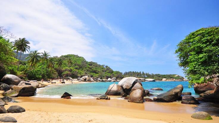 Disminución de turistas en el parque Tayrona por crisis en aerolíneas