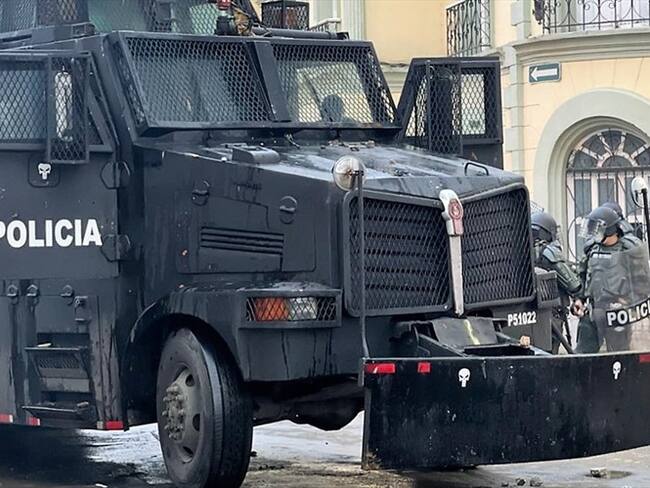 El joven que formuló la denuncia aseguró que fue agredido cuando regresaba a su casa . Foto: Cortesía