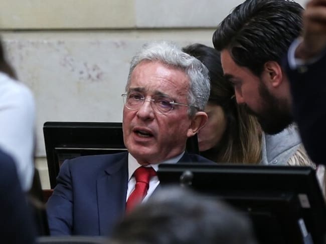 Expresidente Álvaro Uribe Vélez. Foto: Colprensa-Camila Díaz