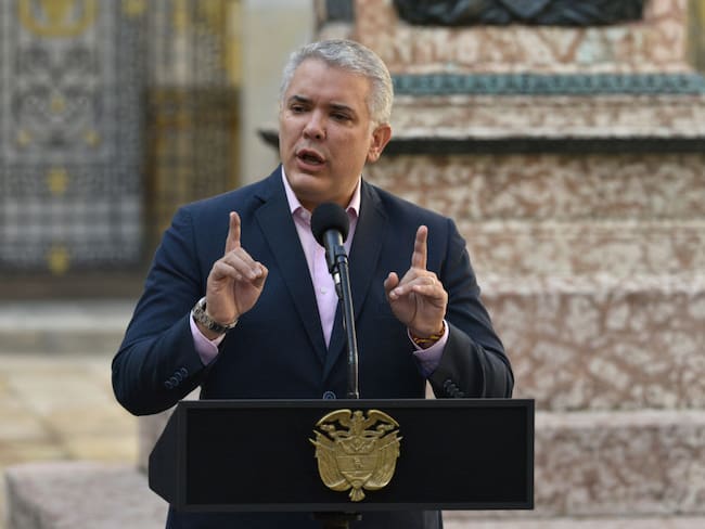 Presidente Iván Duque. (Photo by Guillermo Legaria Schweizer/Getty Images)