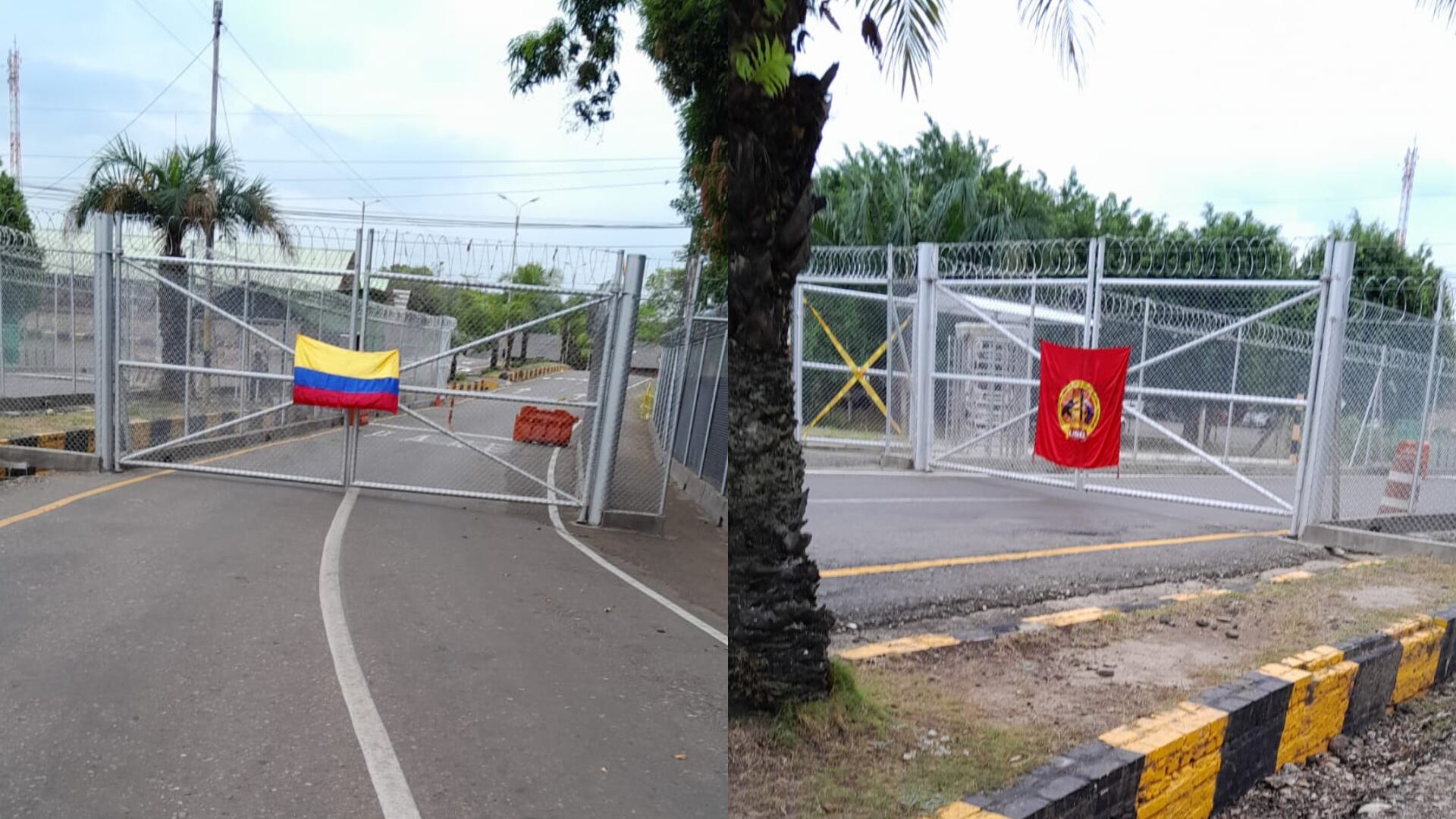 Protesta de miembros de la USO en Barrancabermeja, Santander. Fotos: Suministradas