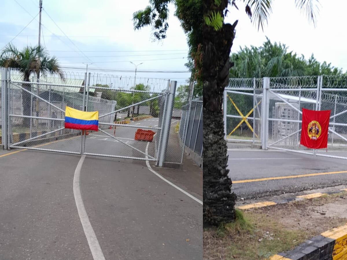 Se registra protesta de miembros de la USO en Barrancabermeja, Santander