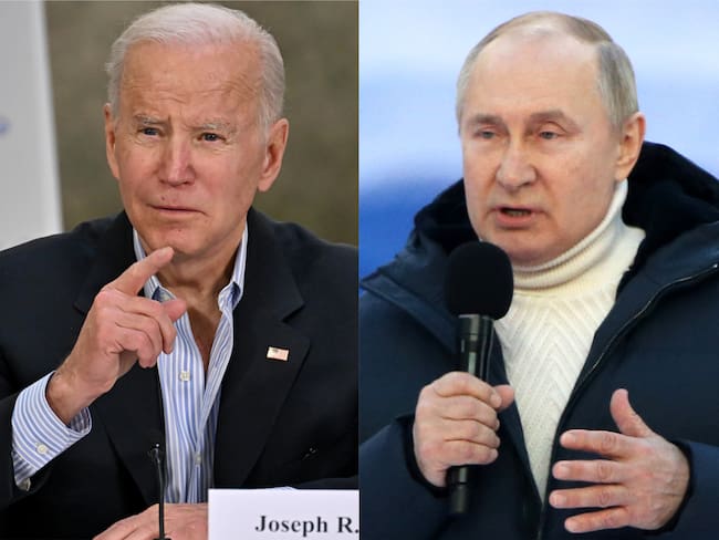 Joe Biden y Vladimir Putin. Foto: Jeff J Mitchell/Getty Images – Getty Images