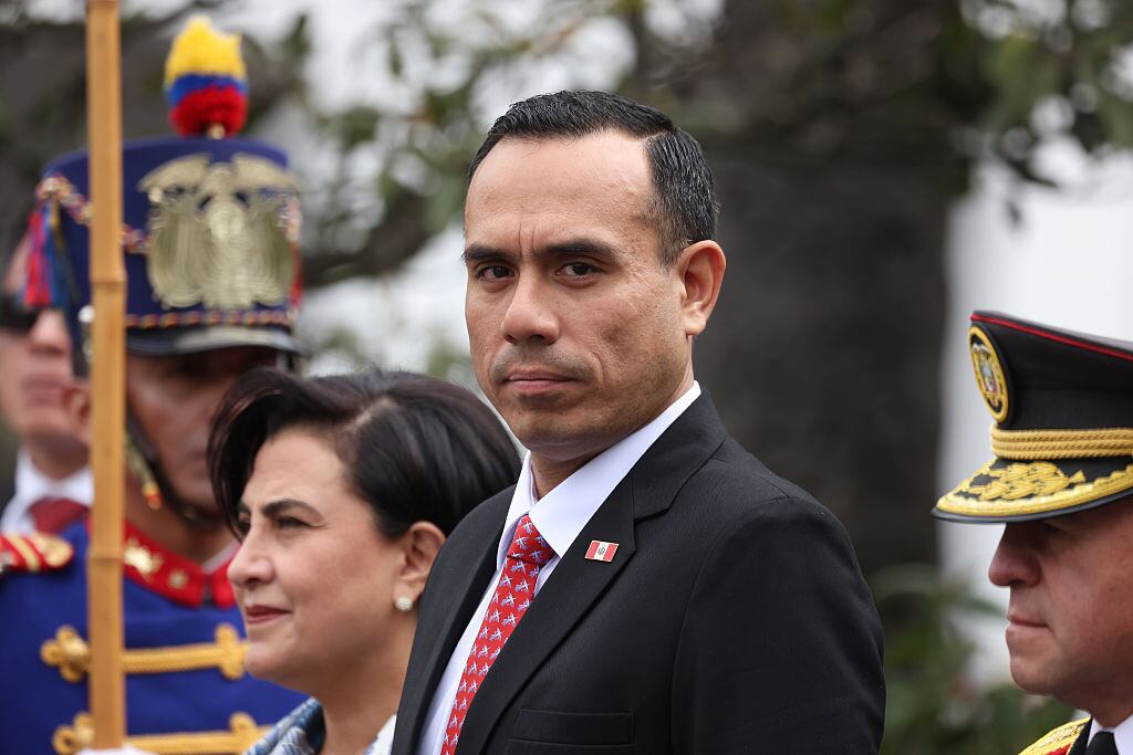 El presidente de Perú, José Jerí en diciembre de 2025. FOTO: Franklin Jacome/Agencia Press South/Getty Images