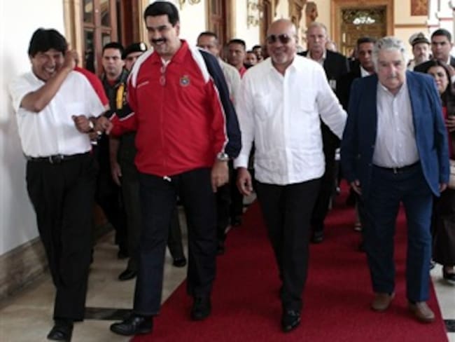 Así se pronunciaron varios presidentes de Latinoamérica durante el acto chavista