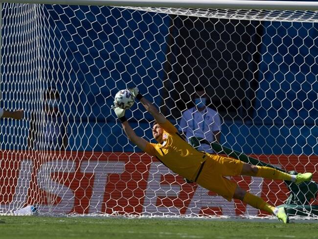 Álvaro Morata falló penal ante Eslovaquia en la Eurocopa. Foto: Diego Souto/Quality Sport Images/Getty Images