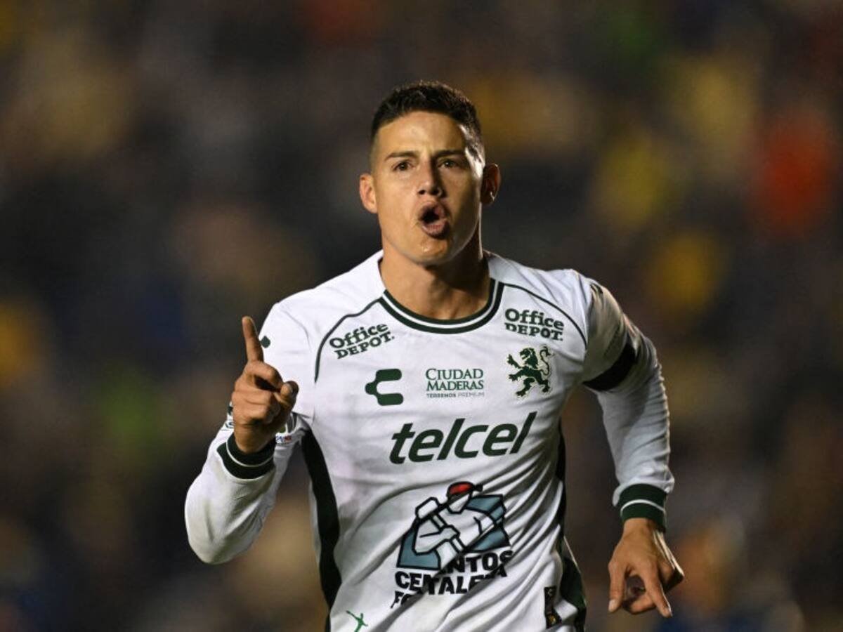 Video: así fue el golazo de James con León para empatar 1-1 contra América