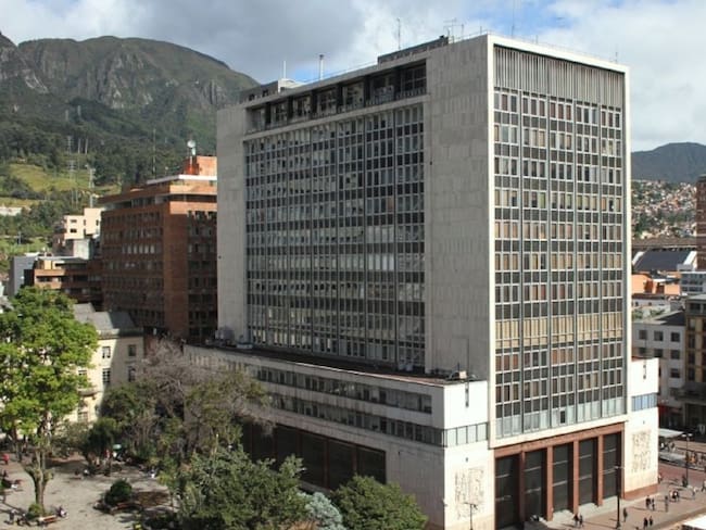 Edificio del Banco de la República de Colombia, sede Bogotá. Foto: Colprensa.