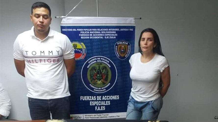 Una vez llegue a Colombia la excongresista deberá cumplir su condena de 15 años de prisión. Foto: Policía Nacional Bolivariana