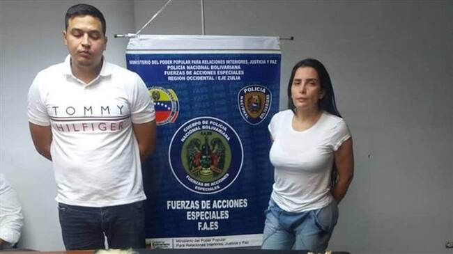 Una vez llegue a Colombia la excongresista deberá cumplir su condena de 15 años de prisión. Foto: Policía Nacional Bolivariana