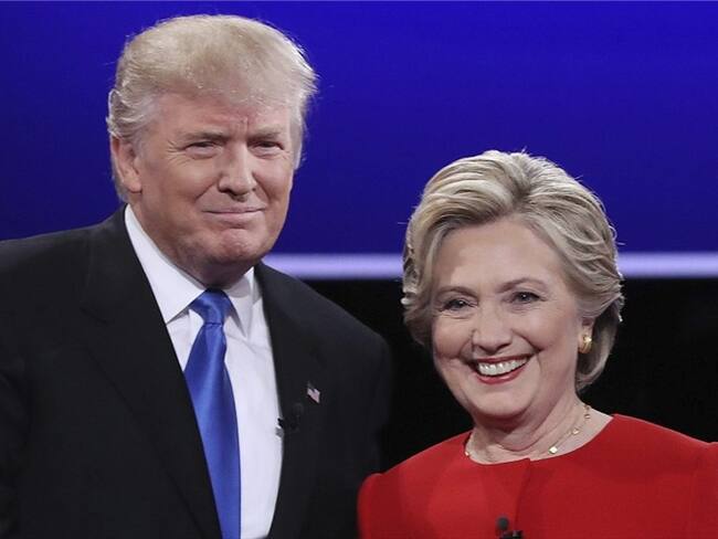 Hillary Clinton y Donald Trump. Foto: Agencia EFE