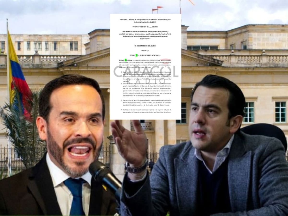 Crear comisionado contra el terrorismo y “Lista De la Espriella”: claves del Estatuto Antiterrorista