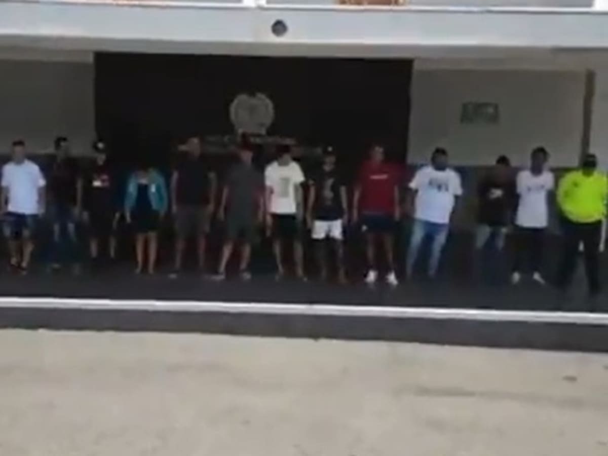 Capturan en zona de frontera a ocho presuntos integrantes del Tren de Aragua