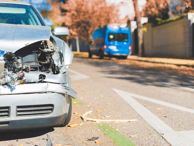 Accidente de tránsito imágen de referencia. Foto: Getty Images.