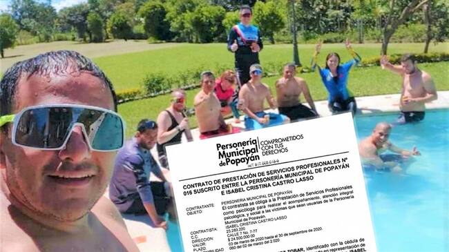 Los contratos fueron aportados a una demanda que busca anular la elección del personero por presuntas intervenciones irregulares del procurador . Foto: Cortesía