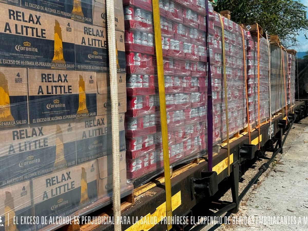 Bavaria apuesta a la reactivación férrea en Colombia: transportará toneladas de productos