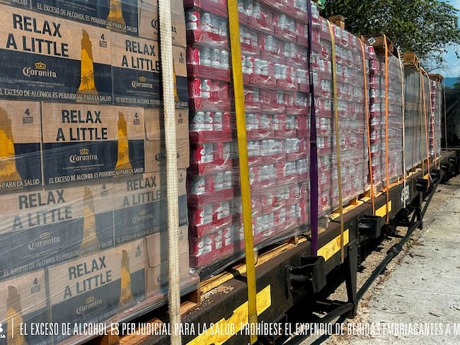 Bavaria apuesta a la reactivación férrea en Colombia: transportará toneladas de productos