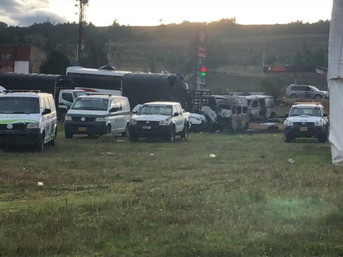 Explosiones dejan un policía muerto en el oriente de Tunja