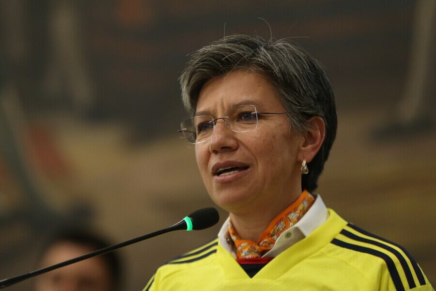 Claudia López, alcaldesa de Bogotá. Foto: Colprensa.