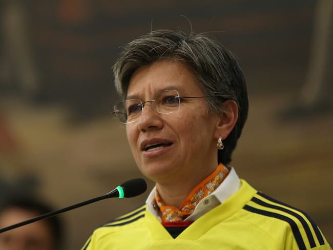 Claudia López, alcaldesa de Bogotá. Foto: Colprensa.