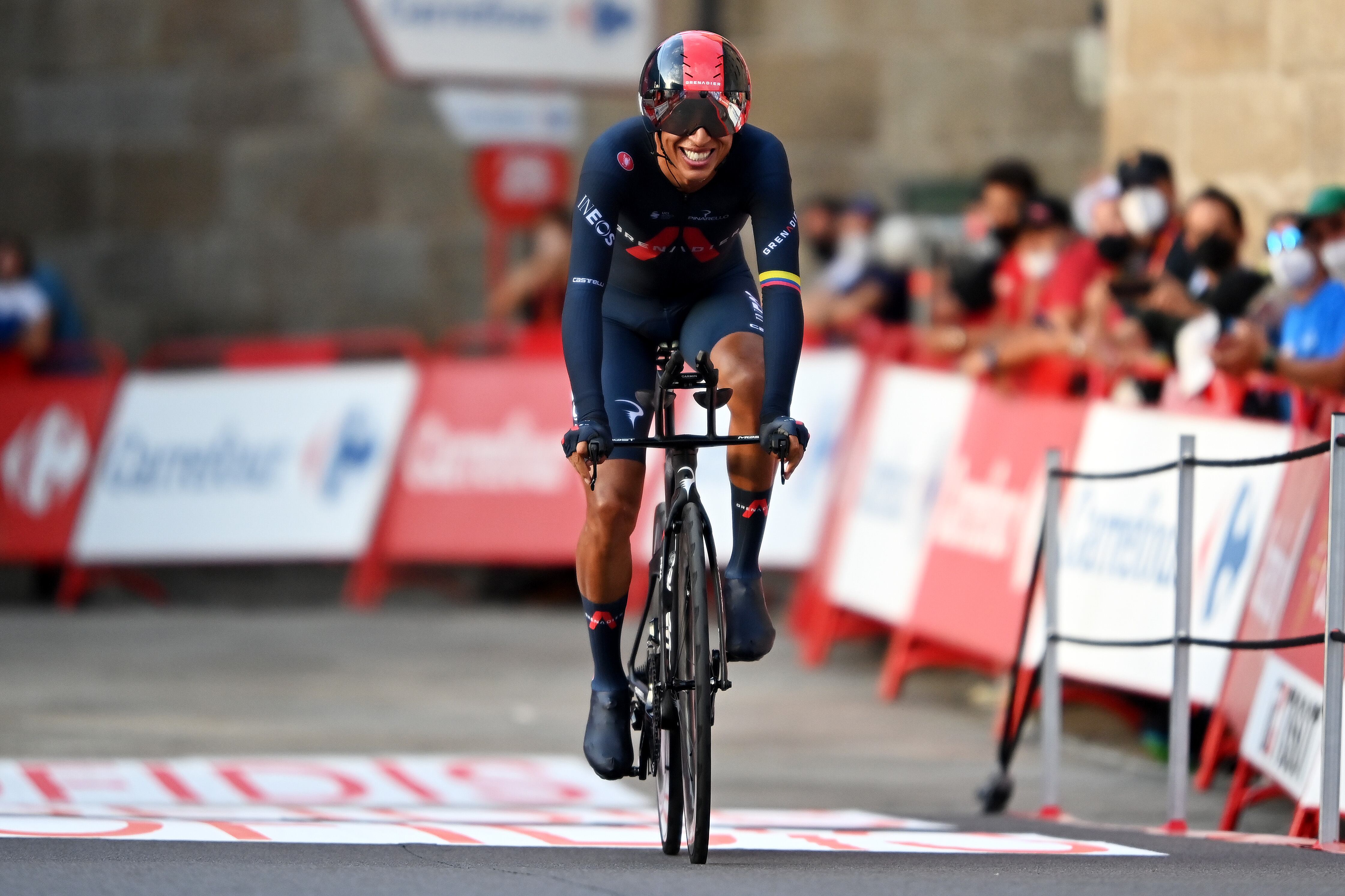 Egan Arley Bernal Gomez of Colombia and Team INEOS Grenadiers(Photo by Stuart Franklin/Getty Images)