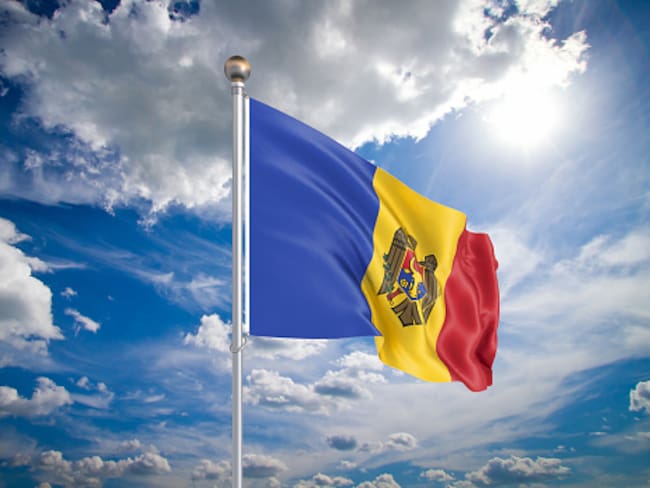 Bandera de Moldavia. Foto: Getty