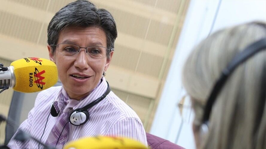 Claudia López. Foto: W Radio