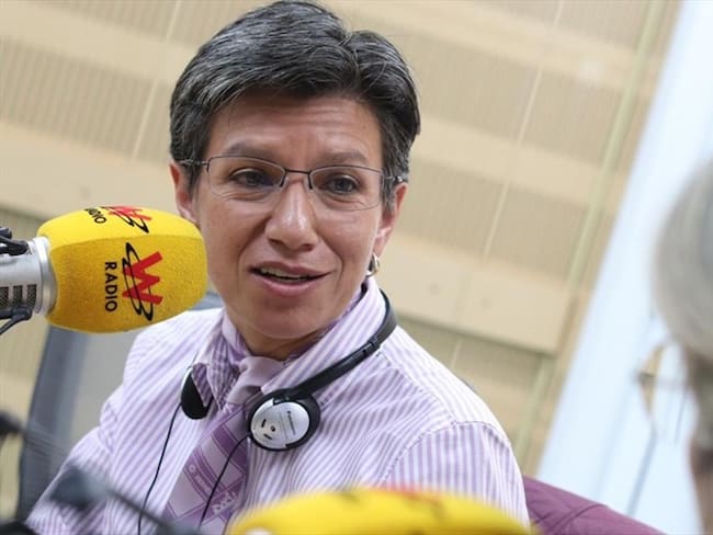 Claudia López. Foto: W Radio