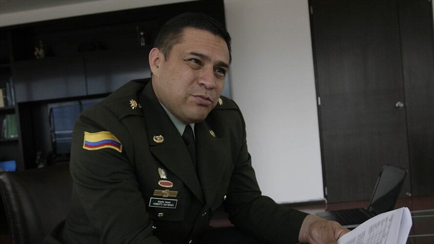Fue capturado el general (r) Humberto Guatibonza. Foto: Colprensa