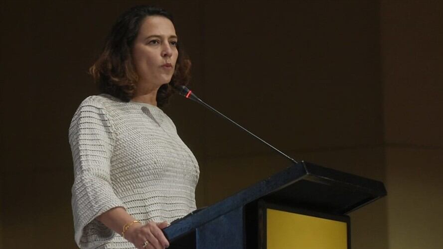 La ministra del Interior, Nancy Patricia Gutiérrez. Foto: Colprensa