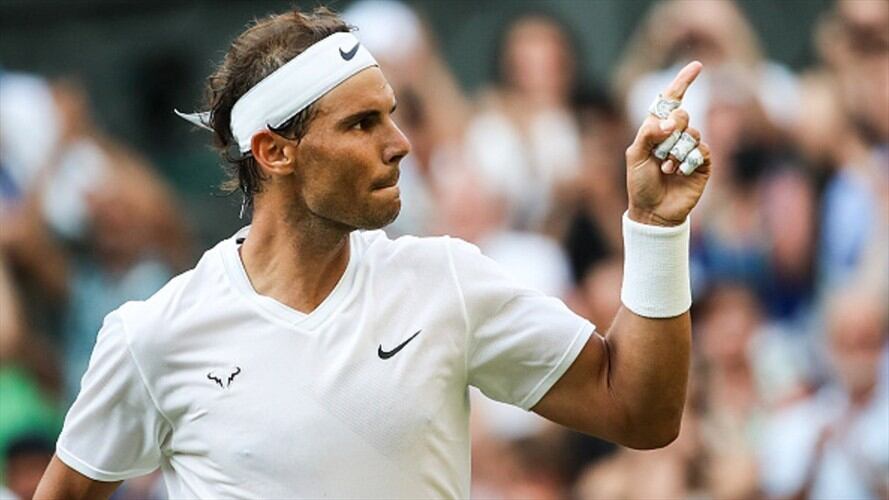 Nadal elimina a Kyrgios en cuatro sets y avanza a tercera ronda de Wimbledon. Foto: Getty Images