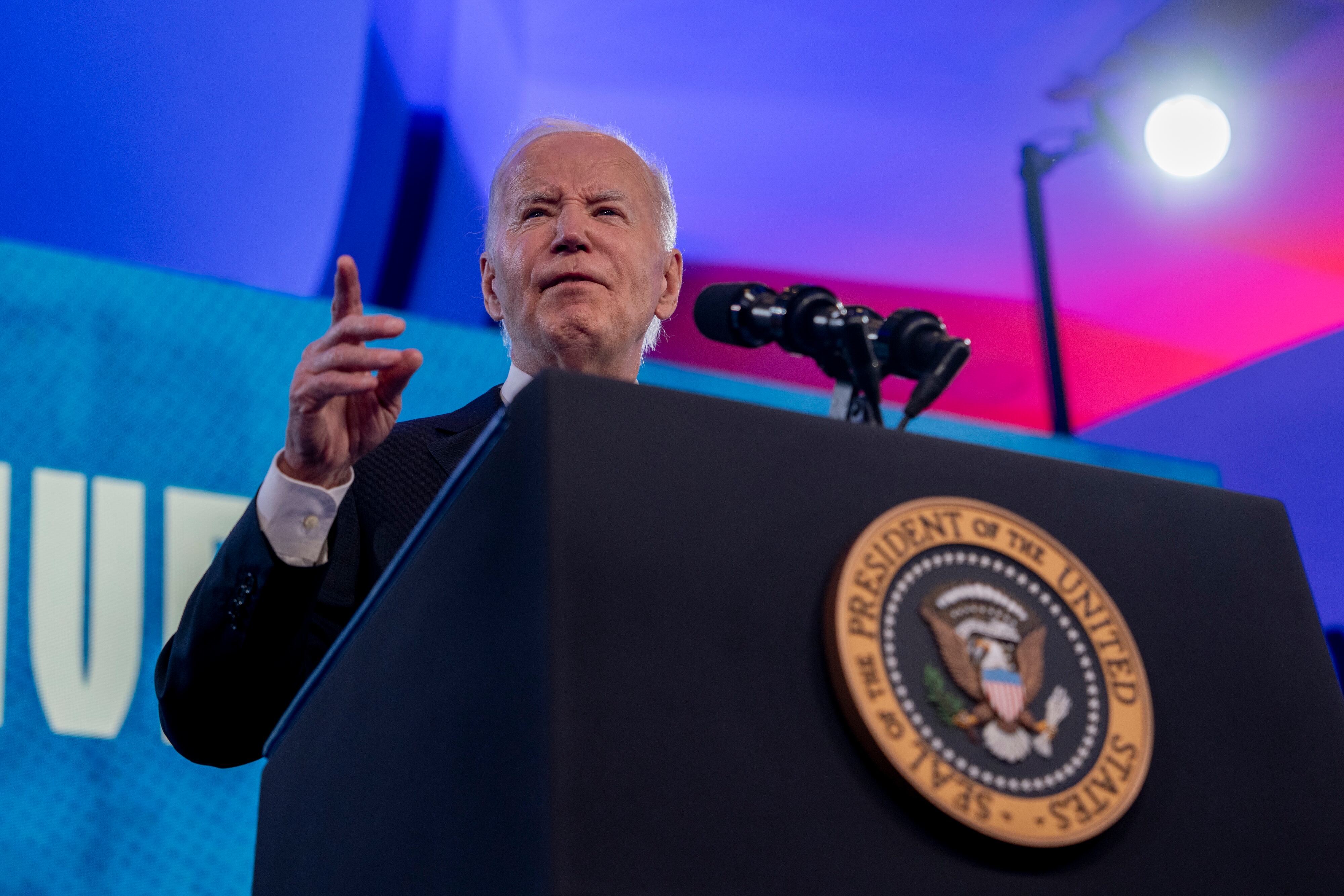 Joe Biden. Foto: EFE/EPA/KEN CEDENO / POOL