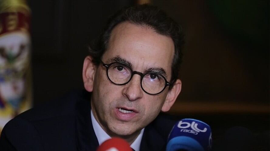 El ministro de Agricultura, Andrés Valencia. Foto: Colprensa