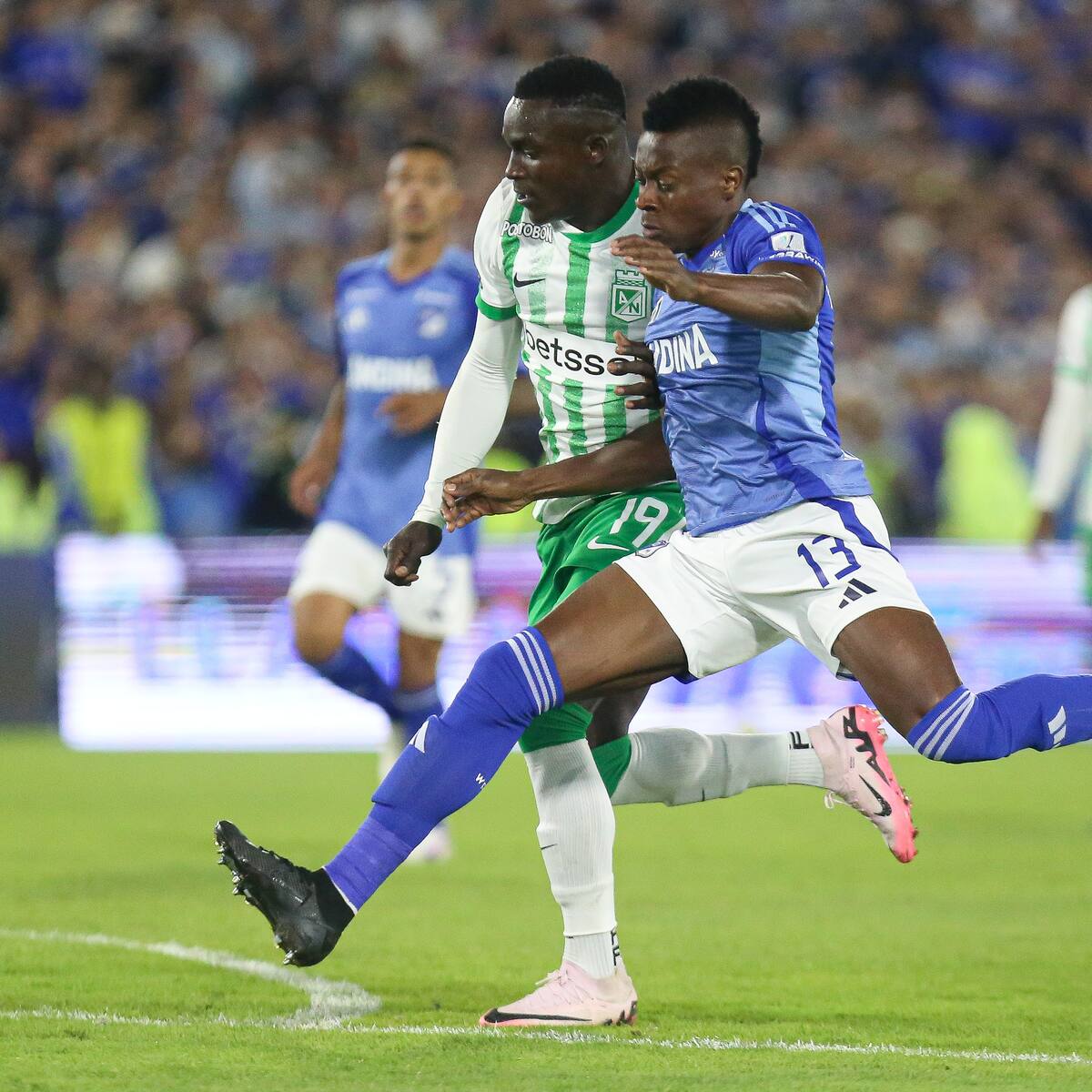 Atlético Nacional venció 2-0 a Millonarios en el clásico por la liga colombiana