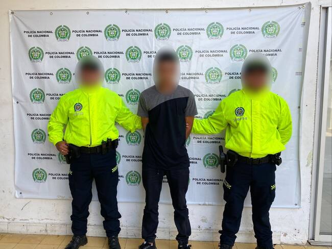 A la cárcel hombre señalado de asesinar a un adulto mayor en Pueblo Nuevo, Córdoba. Foto: prensa Policía de Córdoba.