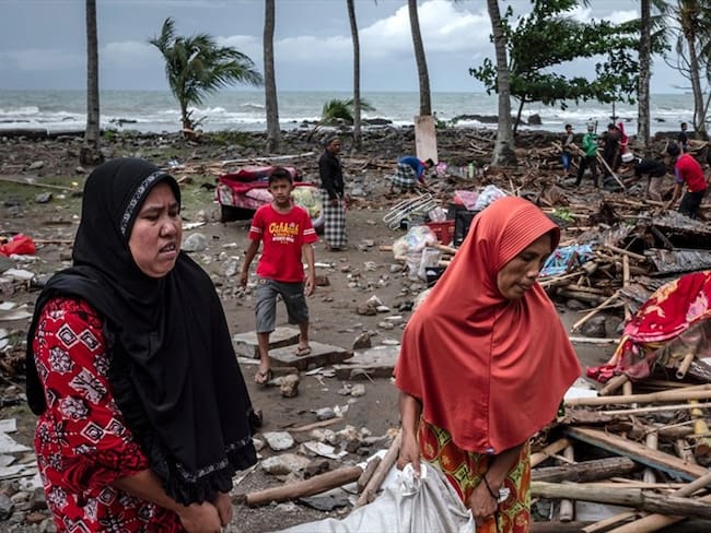 Lo que más necesitamos es comida y agua: Cruz Roja de Indonesia