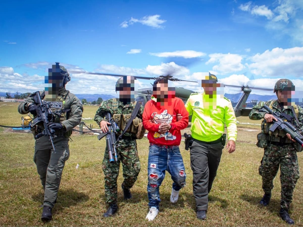 El Ejército capturó a presunto cabecilla urbano de las disidencias en el sur del Cauca