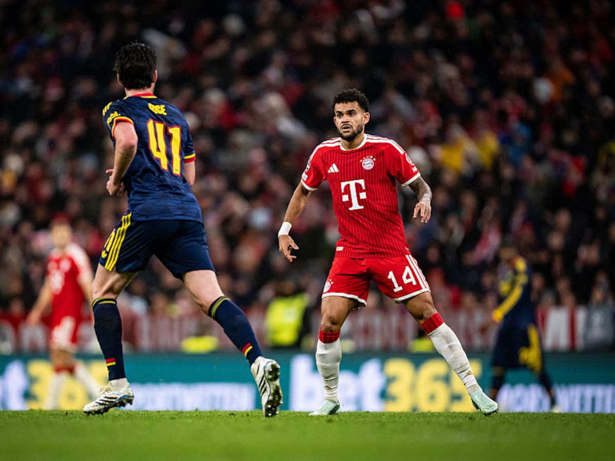 Bayern empata con Arsenal y Luis Díaz preocupa tras salir lesionado: resumen del partido