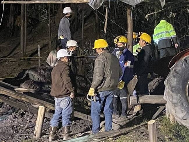 En lo corrido del año van 28 muertos en accidentes mineros en esta zona del país.. Foto: Alcaldía de Sogamoso