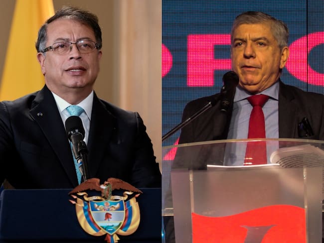 Gustavo Petro y César Gaviria | Crédito: Colprensa