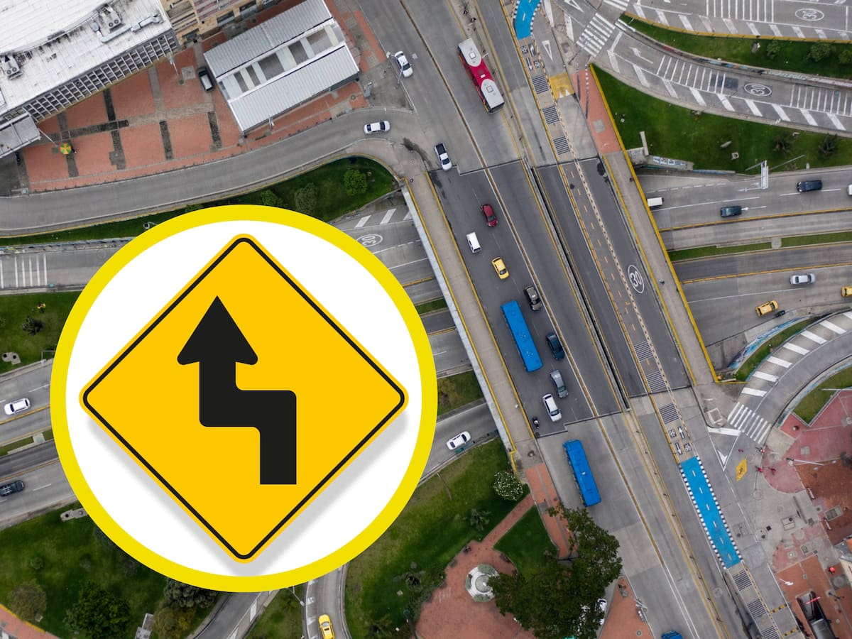 Señal de tránsito ‘curva y contracurva’: significado, uso correcto y multa por infringirla