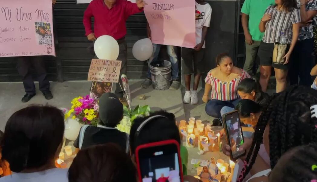 Velatón por Michel Dayana González. Foto: Suministrada